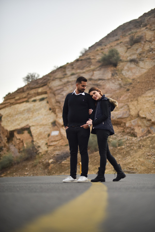 ژست عکس طبیعت / فضای باز