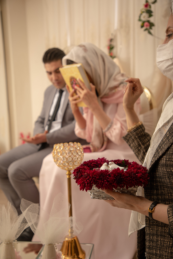 نمونه کار عقد، عروسی و فرمالیته