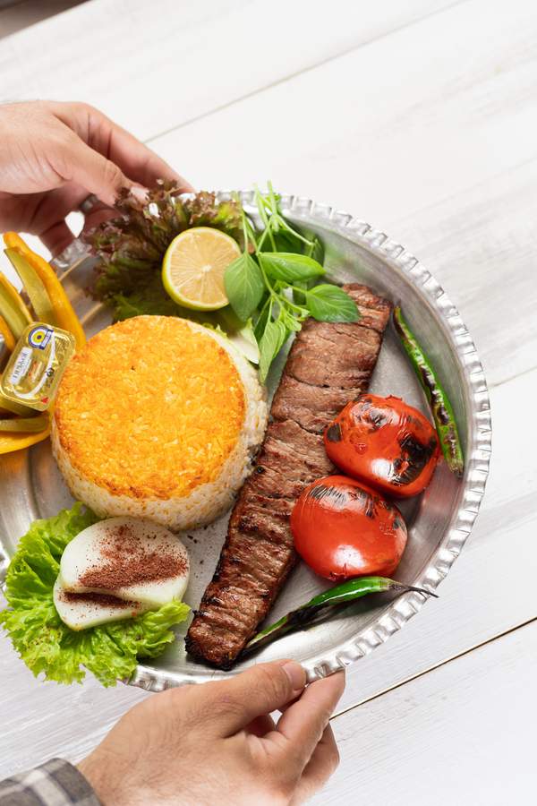 نمونه کار تبلیغاتی غذا