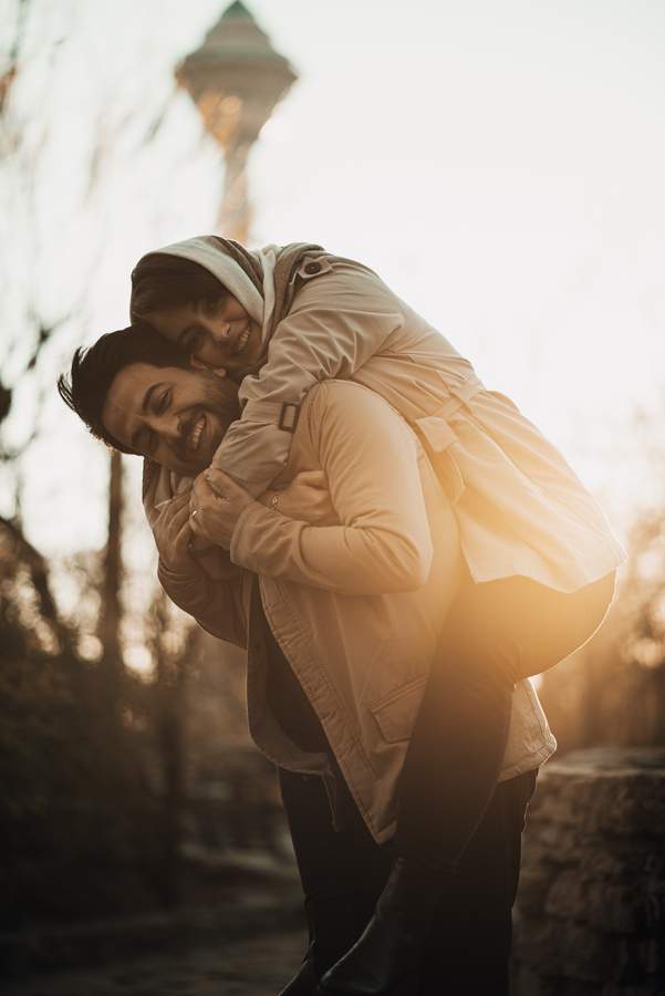 ژست عکس طبیعت / فضای باز