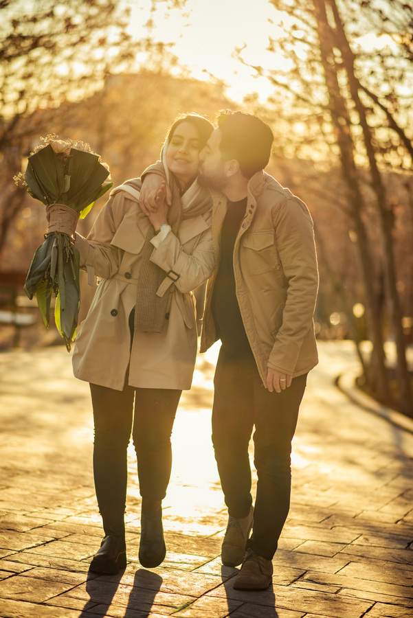 ژست عکس طبیعت / فضای باز