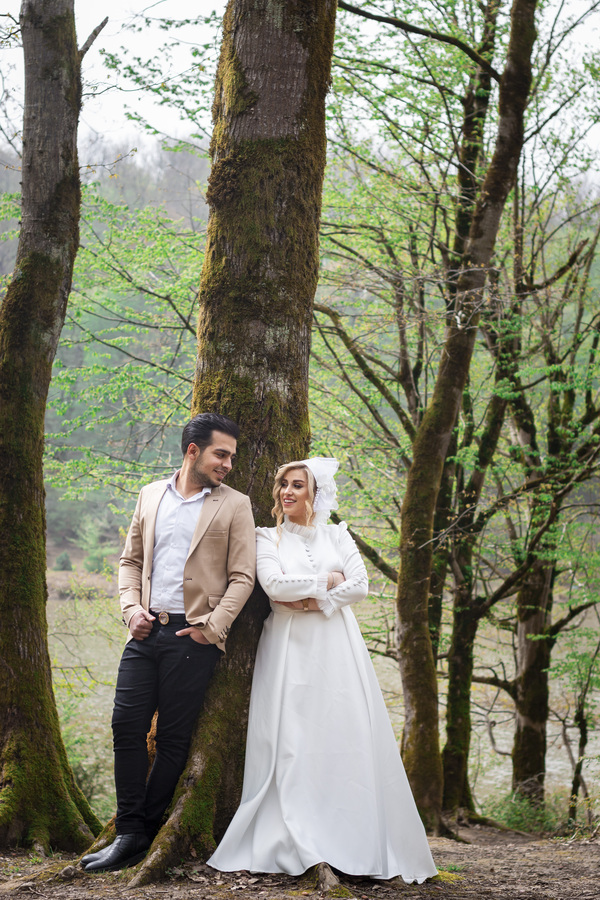 ژست عکس طبیعت / فضای باز