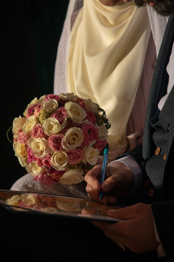 نمونه کار عقد، عروسی و فرمالیته