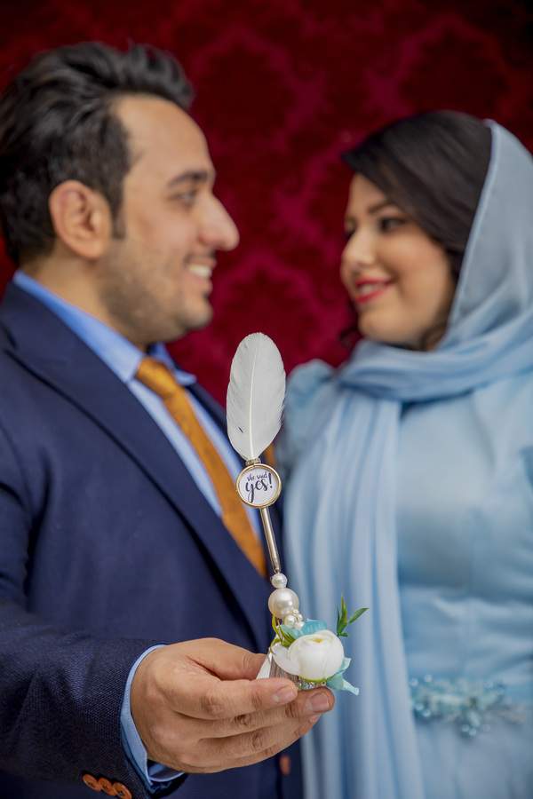 نمونه کار عقد، عروسی و فرمالیته