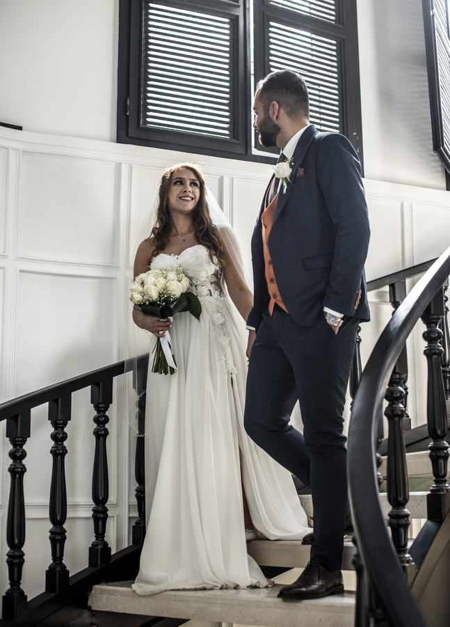 ژست عکس عروس و داماد