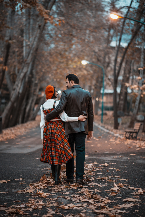 ژست عکس طبیعت / فضای باز