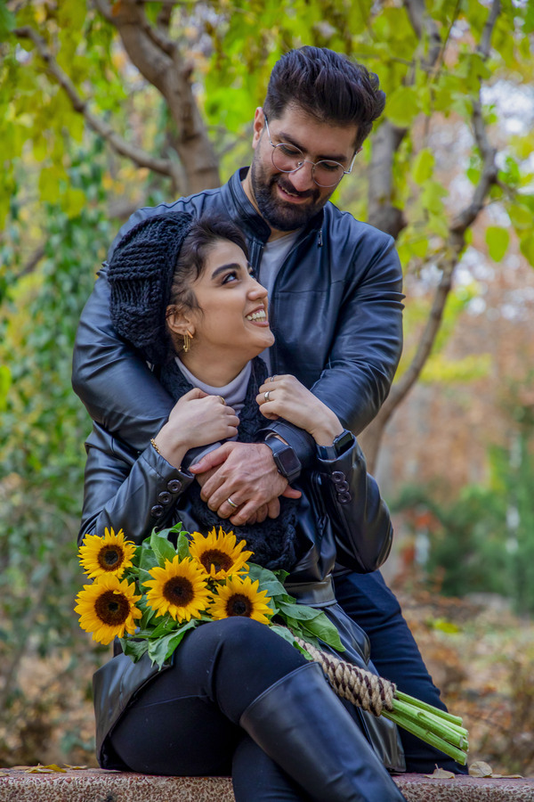 ژست عکس طبیعت / فضای باز