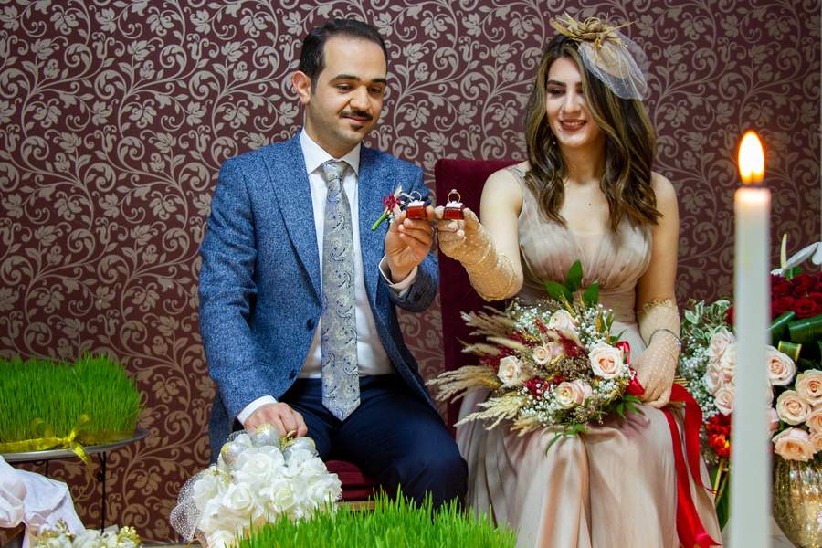 نمونه کار عقد، عروسی و فرمالیته