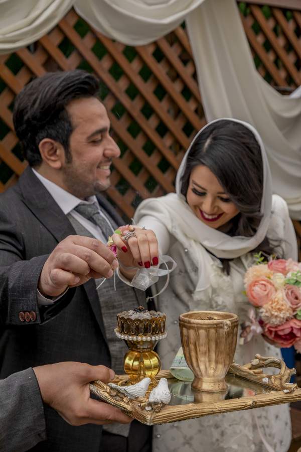 نمونه کار عقد، عروسی و فرمالیته