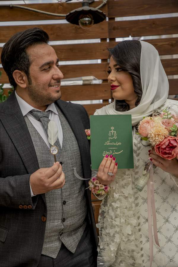 نمونه کار عقد، عروسی و فرمالیته