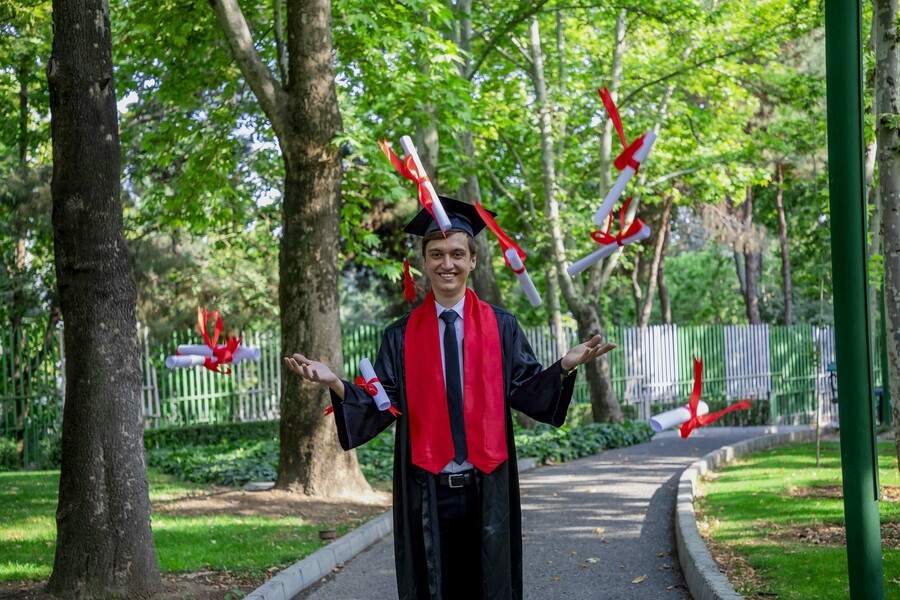 نمونه کار فارغ التحصیلی