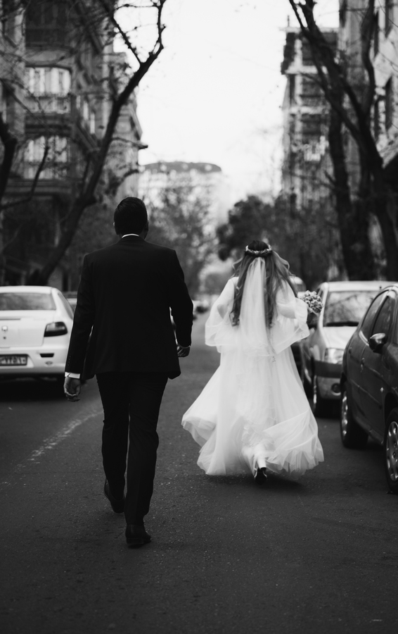 ژست عکس عروس و داماد