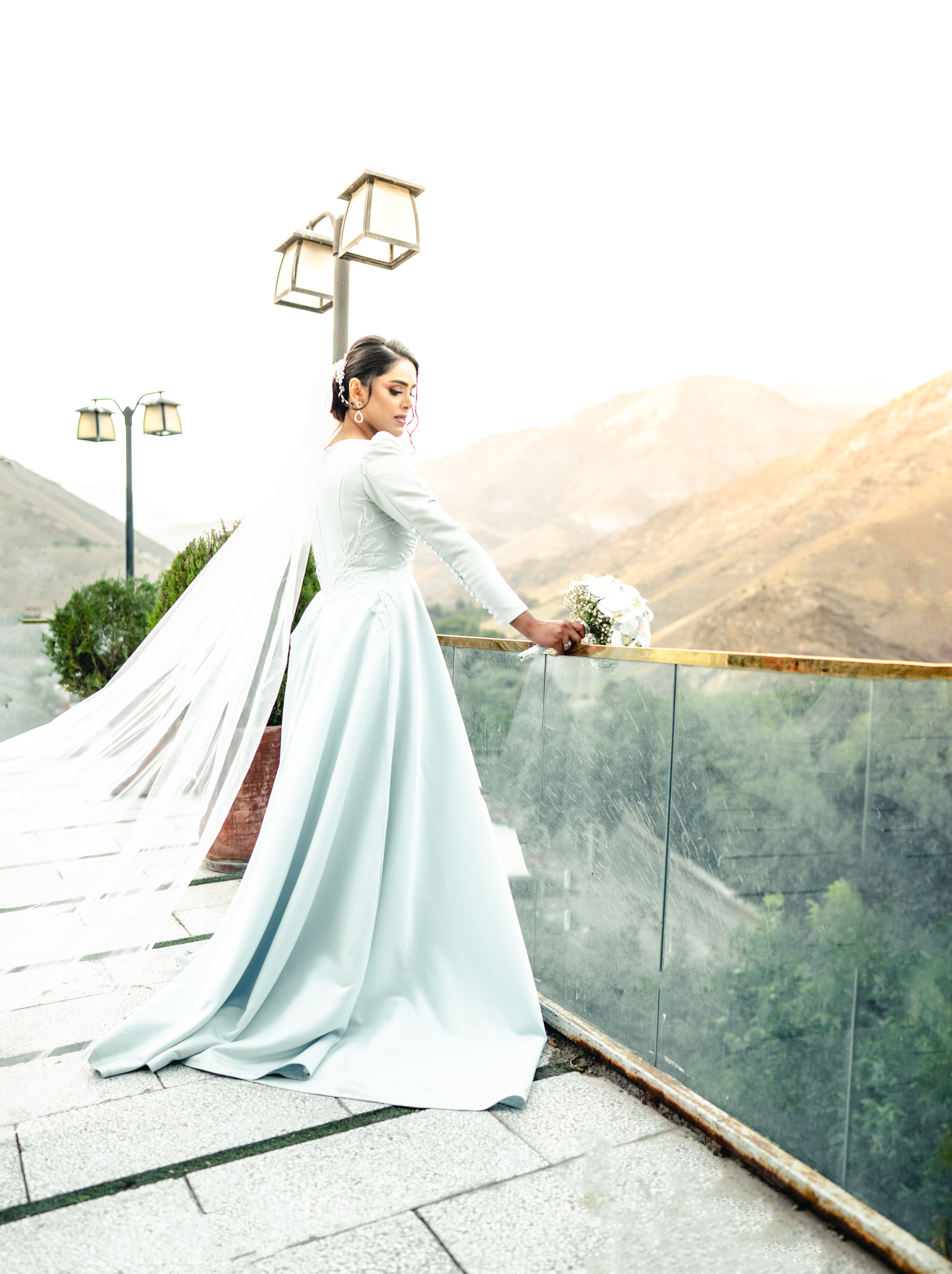 ژست عکس عروس و داماد