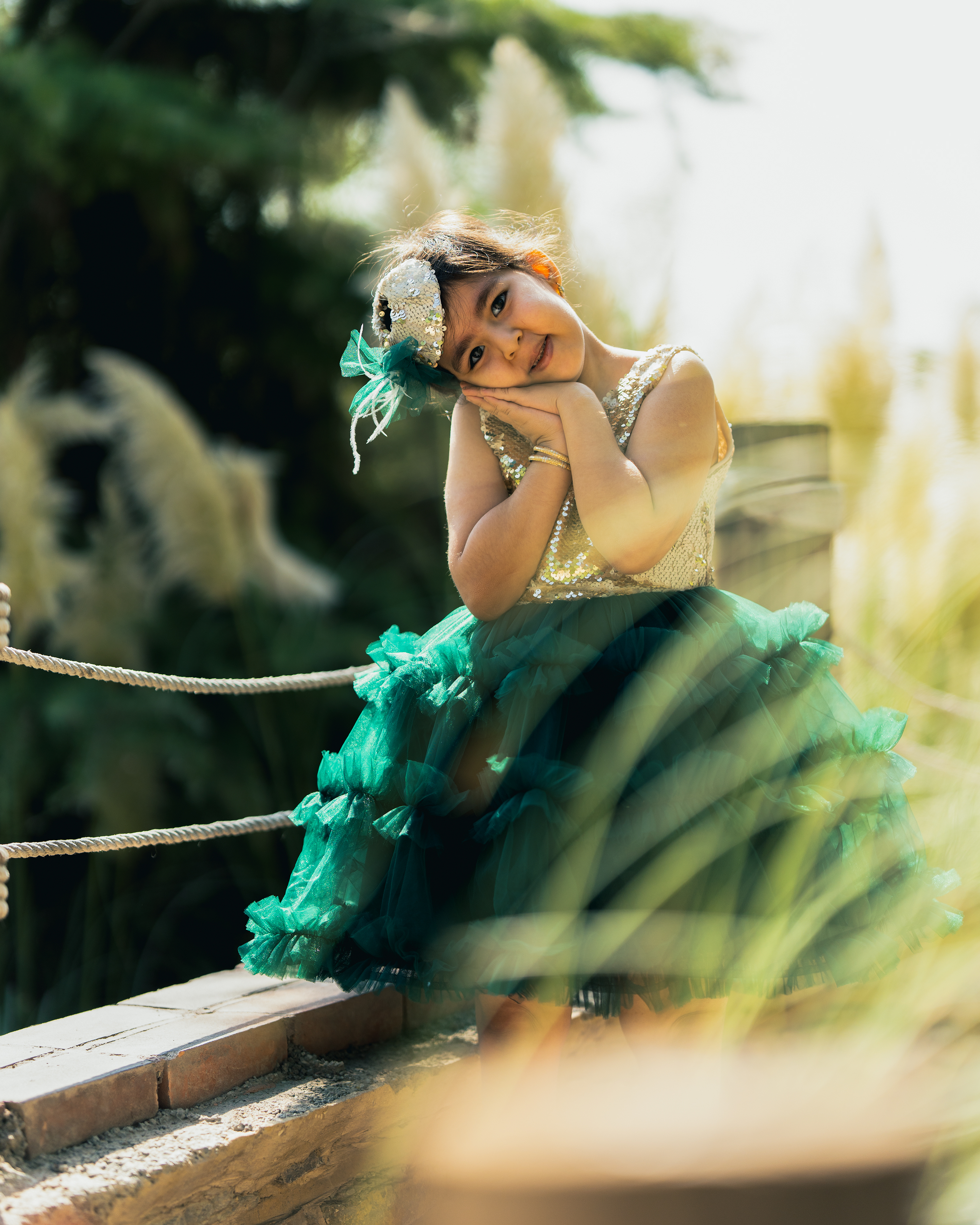 ژست عکس کودک