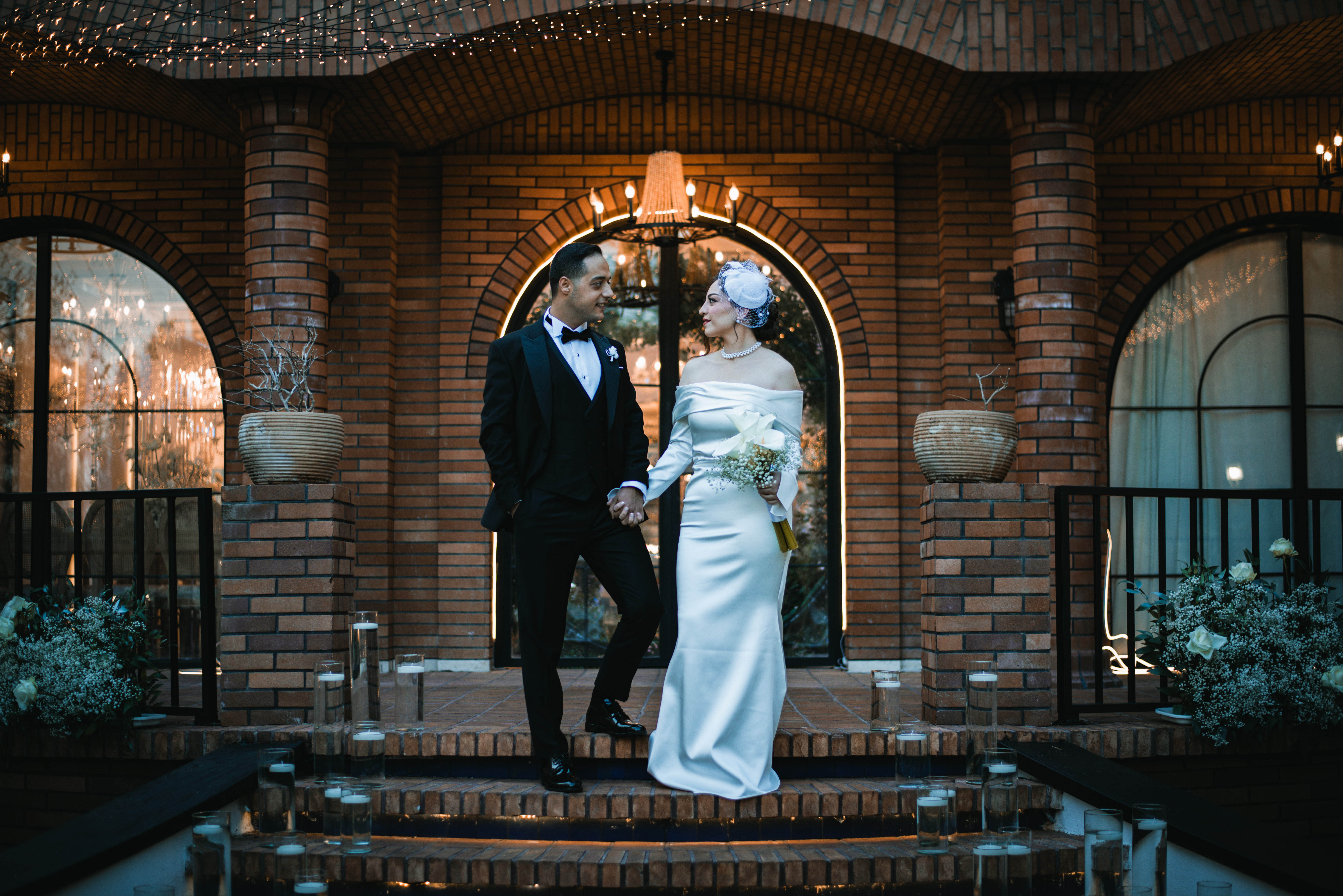 ژست عکس عروس و داماد