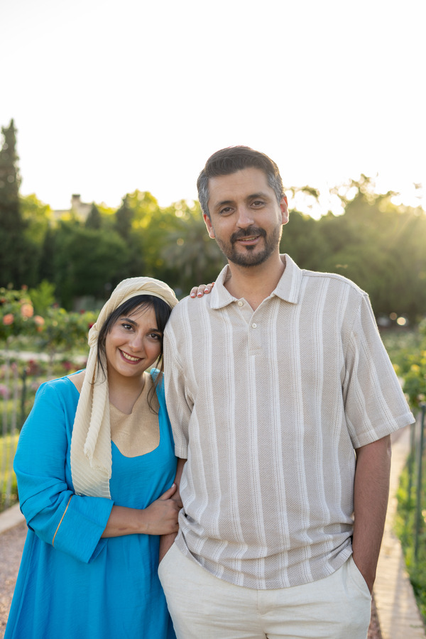 ژست عکس دو نفره