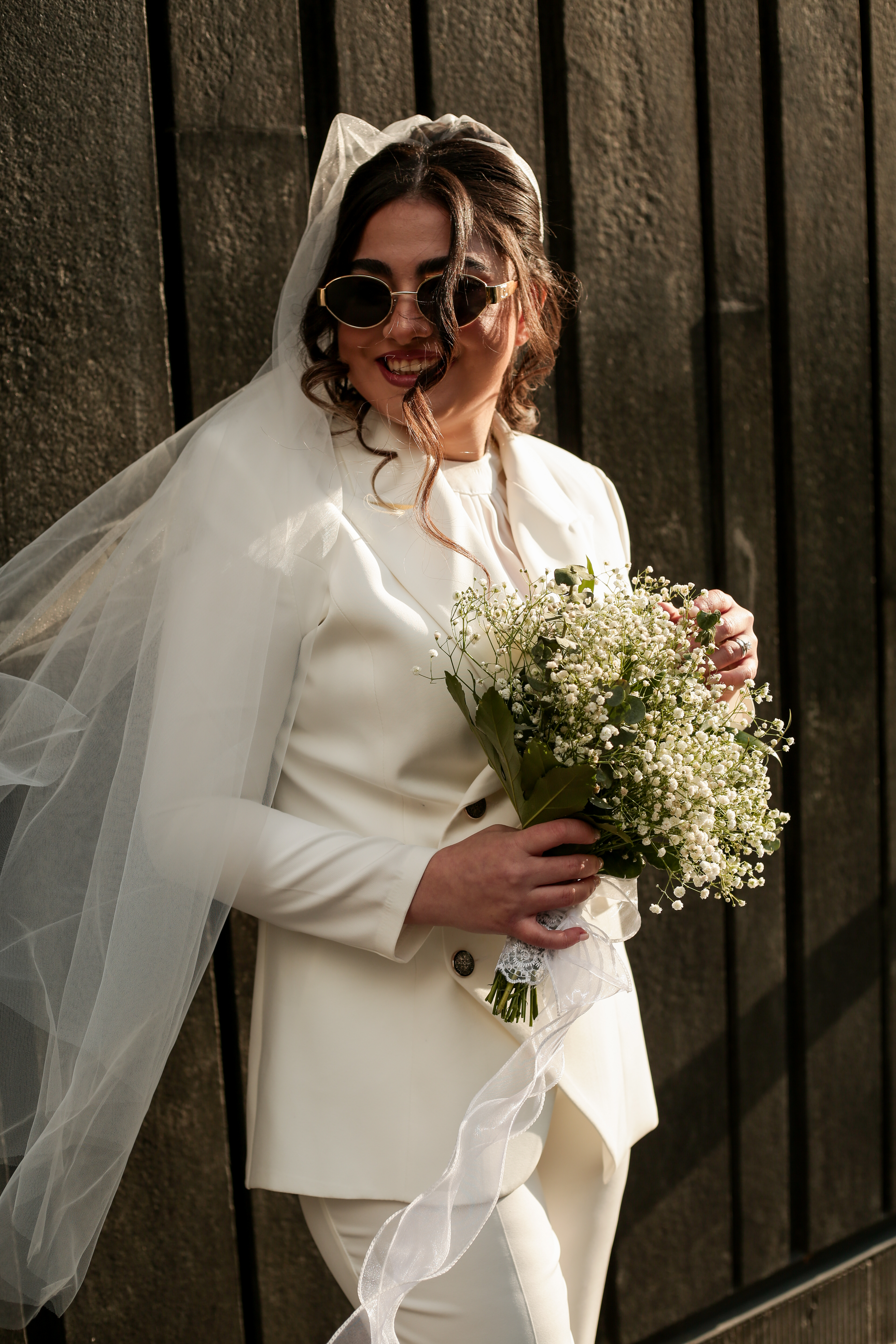 ژست عکس عروس و داماد