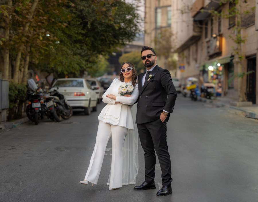 ژست عکاسی ایستاده. ایده عکس عاشقانهو ایستادهو دو نفرهو طبیعت / فضای باز 