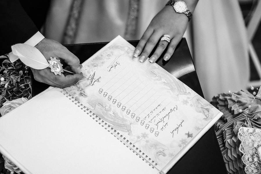 نمونه کار عقد - بله برون - فرمالیته عروسی