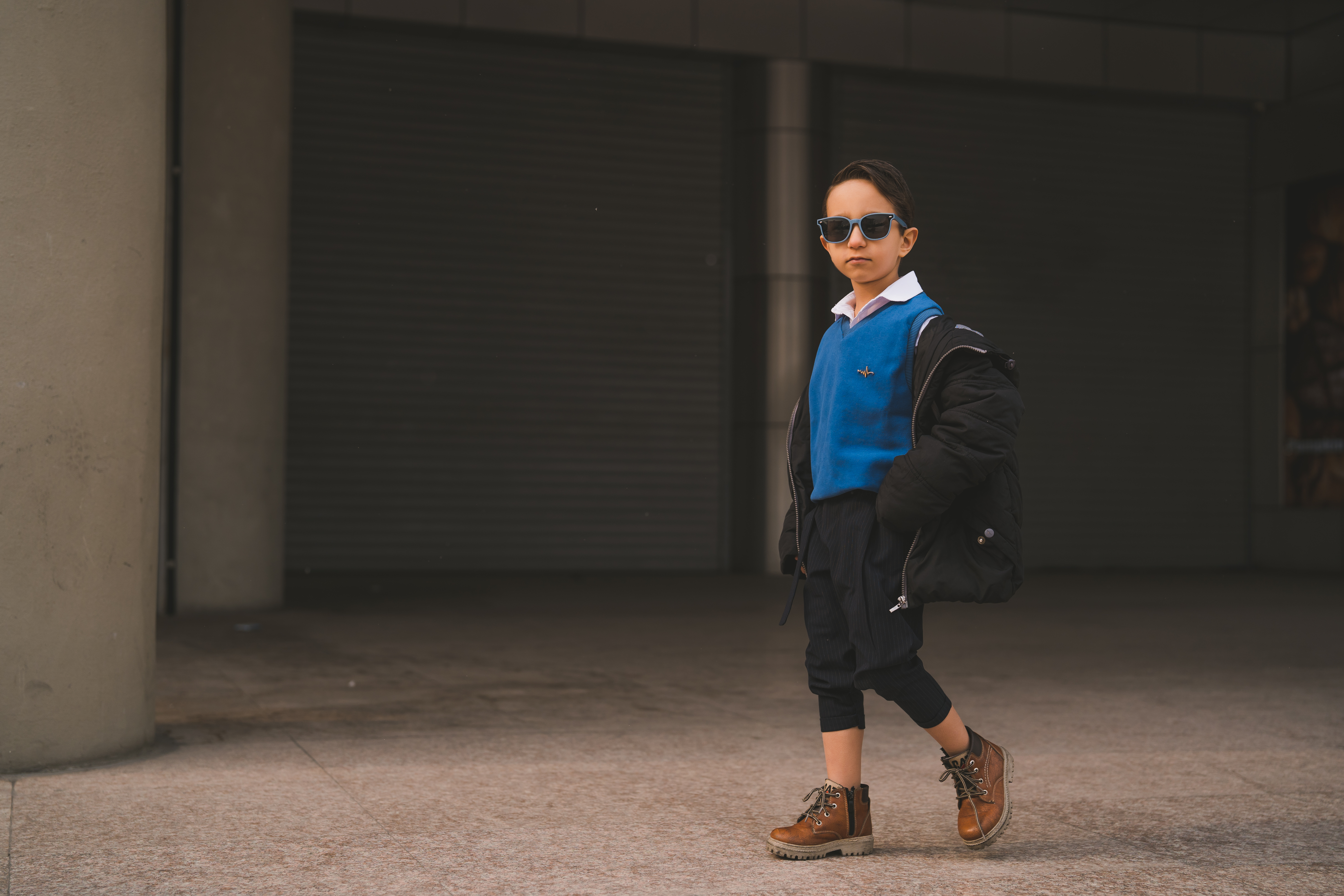 ژست عکس کودک