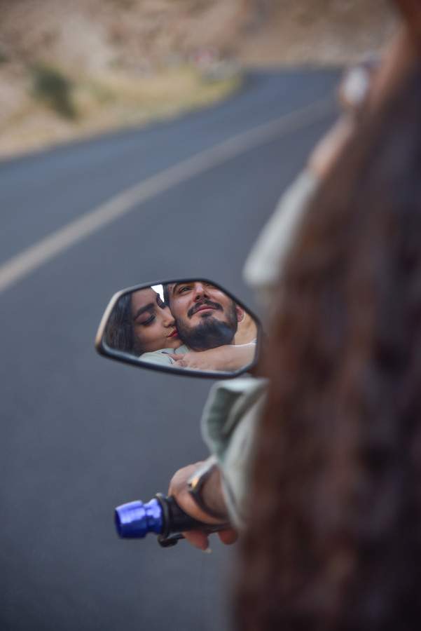 ژست عکس طبیعت / فضای باز
