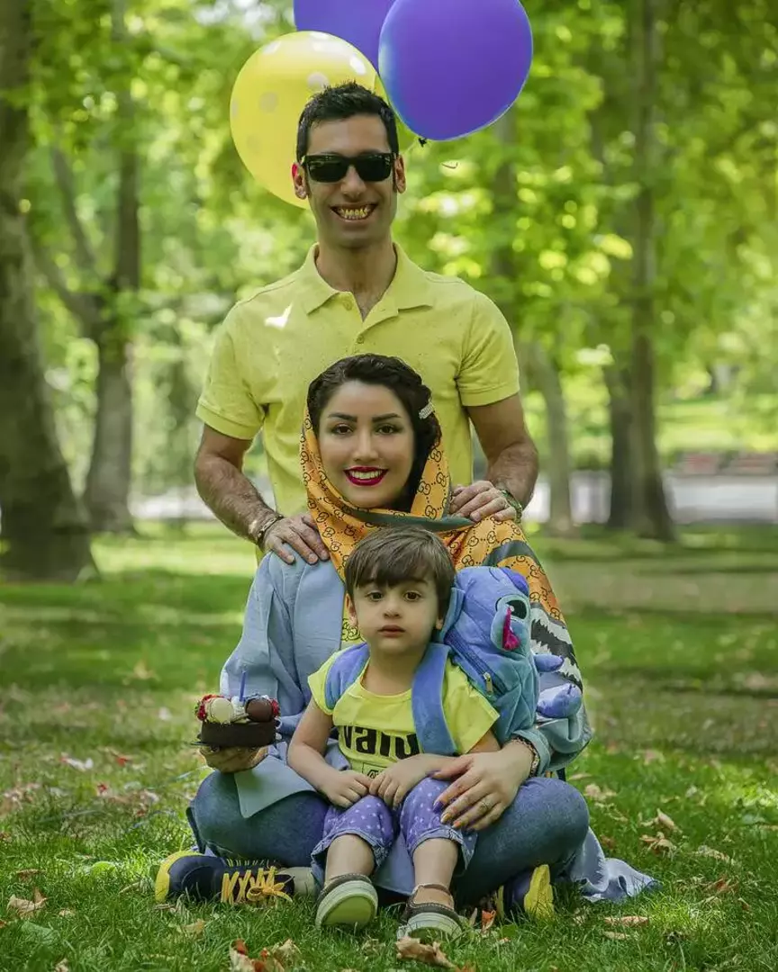 عکاسی خانوادگی از ریحانه عسگری