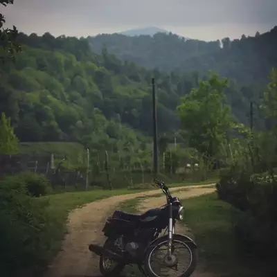 ژست عکس طبیعت / فضای باز