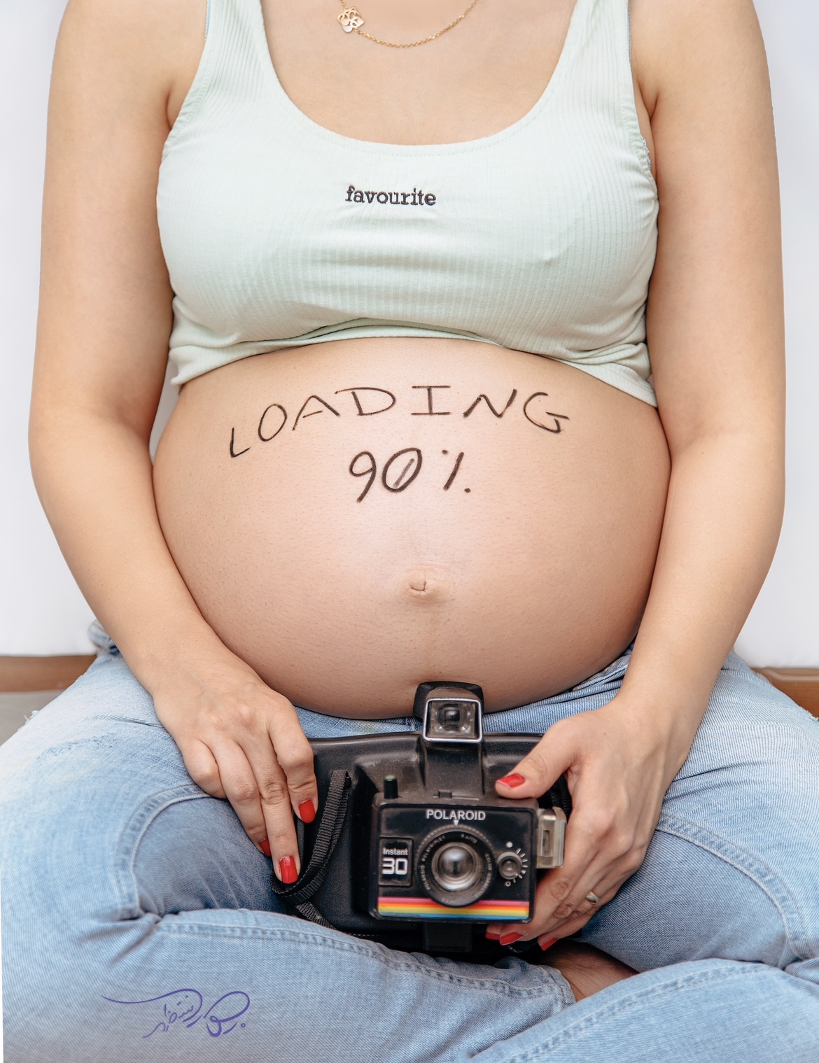 ژست عکس بارداری