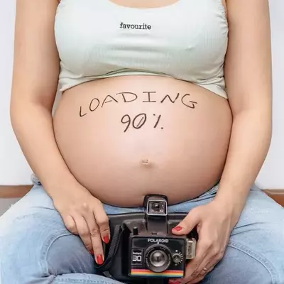 ژست عکس بارداری