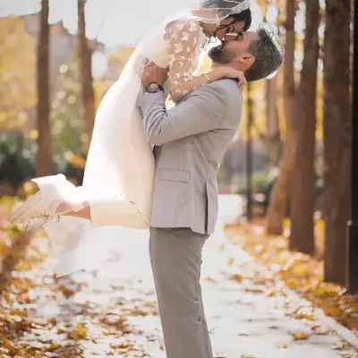 ژست عکس عروس و داماد
