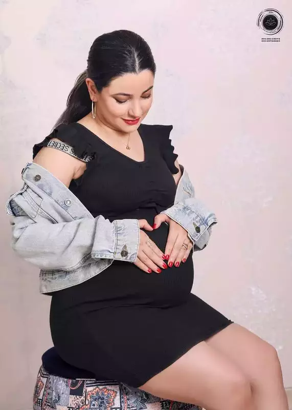 عکاسی بارداری از نیلوفر صفرخانی