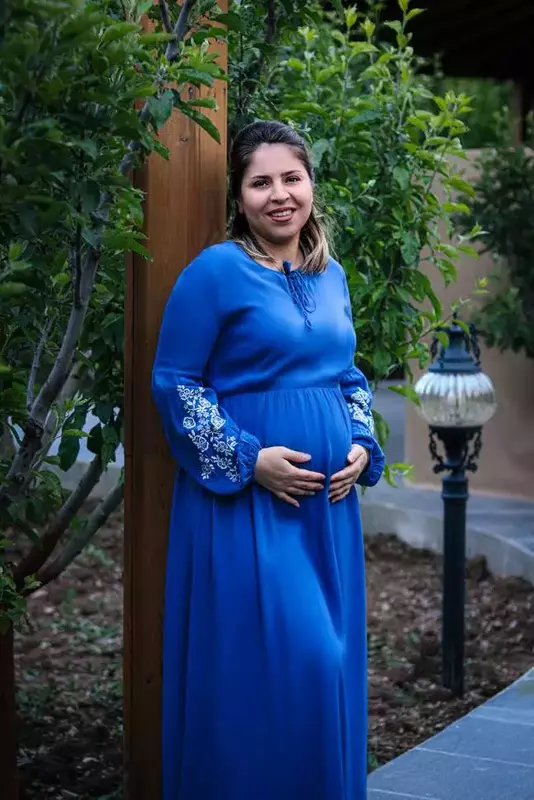 عکاسی بارداری از مهرو باقری