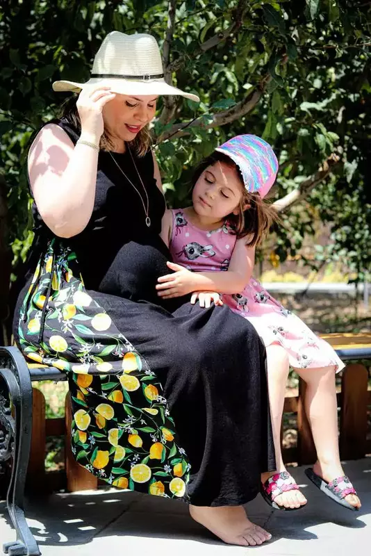 عکاسی بارداری از مهرو باقری