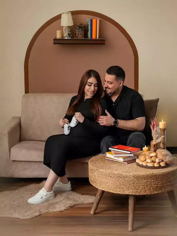 عکاسی بارداری از فرزانه  میرشفیعی