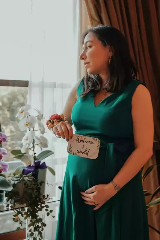 عکاسی بارداری از افسانه مرادی