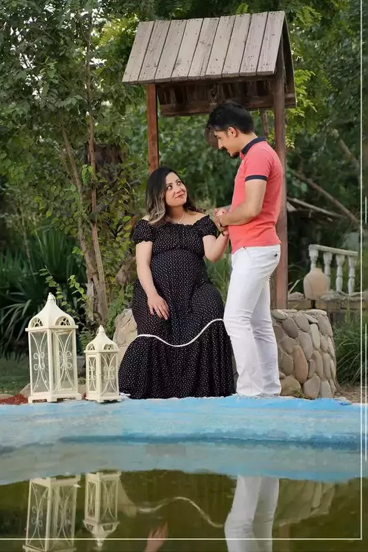عکاسی بارداری از افسانه مرادی