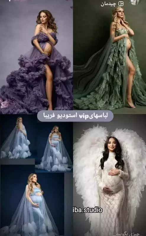عکاسی بارداری از فریبا  حیدری آیت 