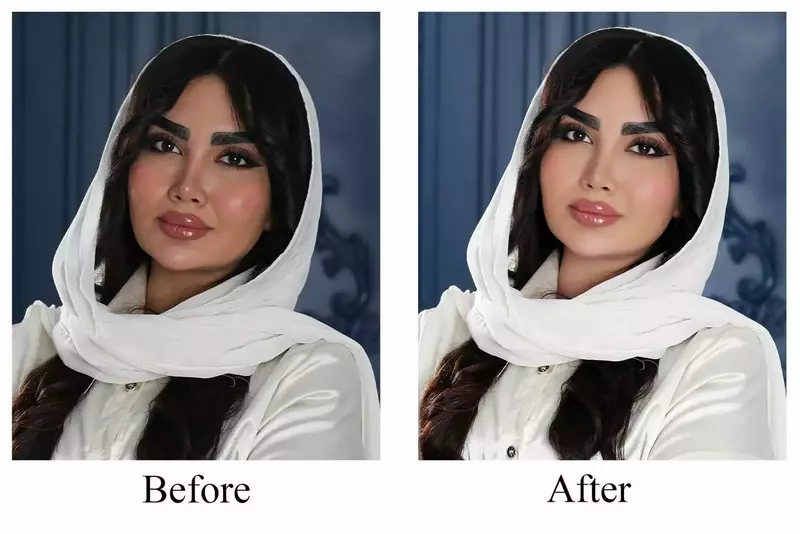 روتوش عکس از نرگس سمیعی