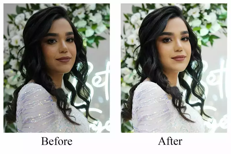 روتوش عکس از نرگس سمیعی