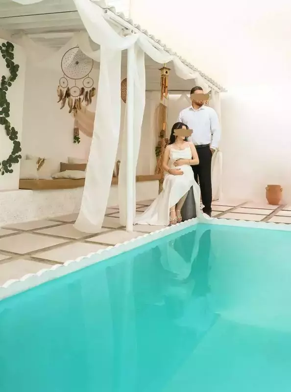 عکاسی بارداری از رویا جمال زاده