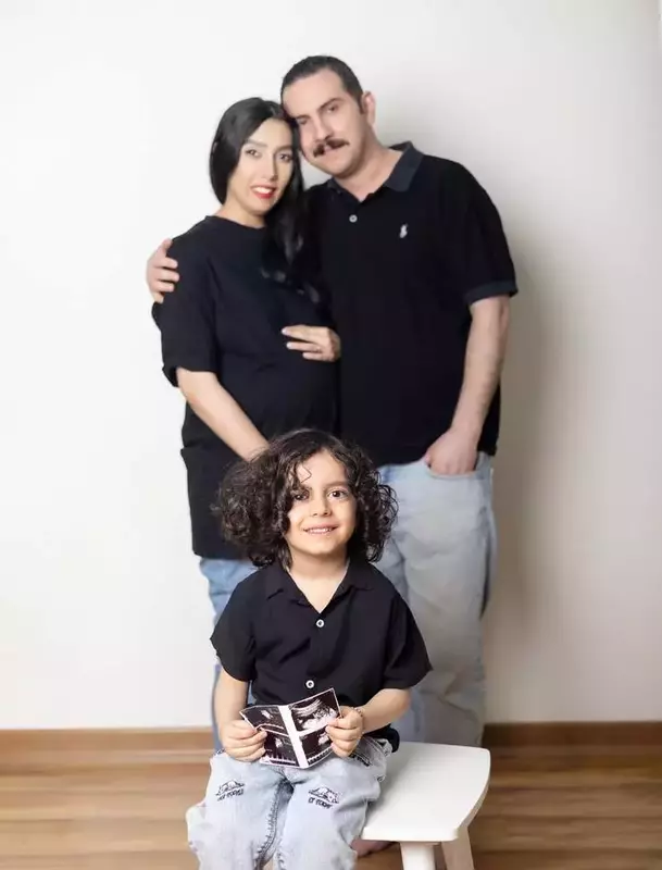 عکاسی بارداری از سمیه کوهستانی