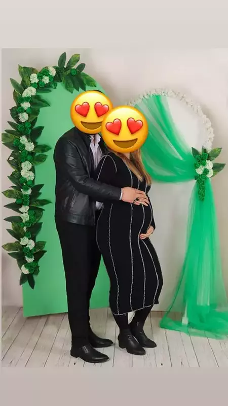عکاسی بارداری از مائده رهبر