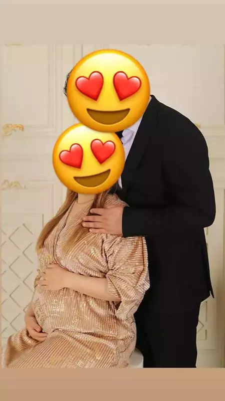 عکاسی بارداری از مائده رهبر