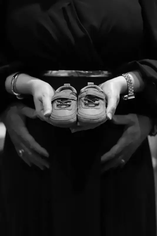 عکاسی بارداری از فروغ سلطانیان