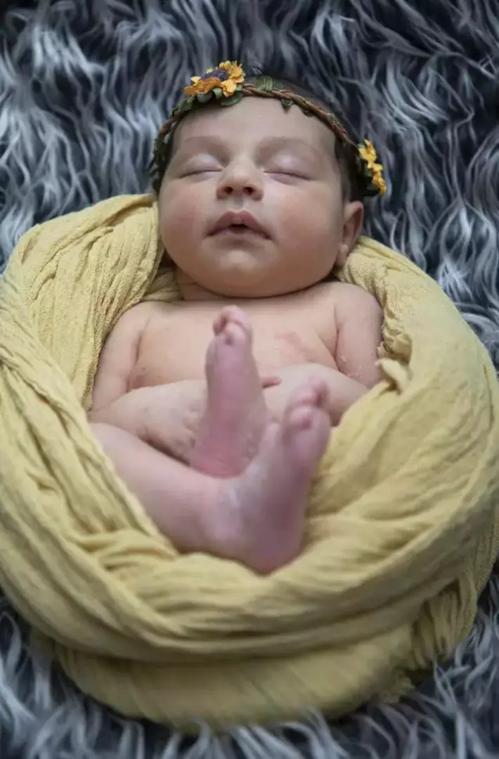عکاسی نوزاد از ریحانه عسگری