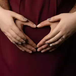 عکاسی بارداری از نسیم, ریاضتی