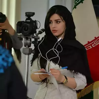 خانم علیپور حیدری عکاس حرفه ای خبری و رویداد