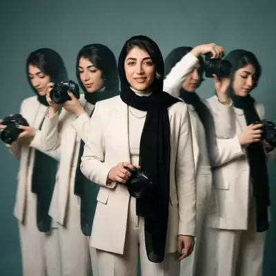 عکس پروفایل خانم سعادت فر