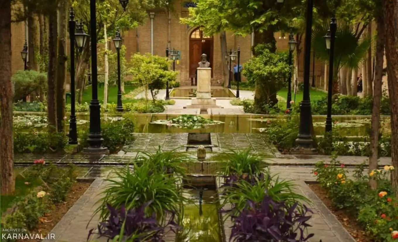 عکس باغ موزه نگارستان 