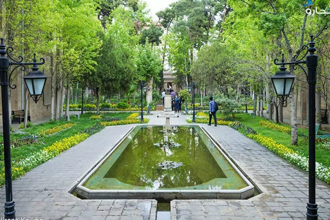 عکس باغ موزه نگارستان 